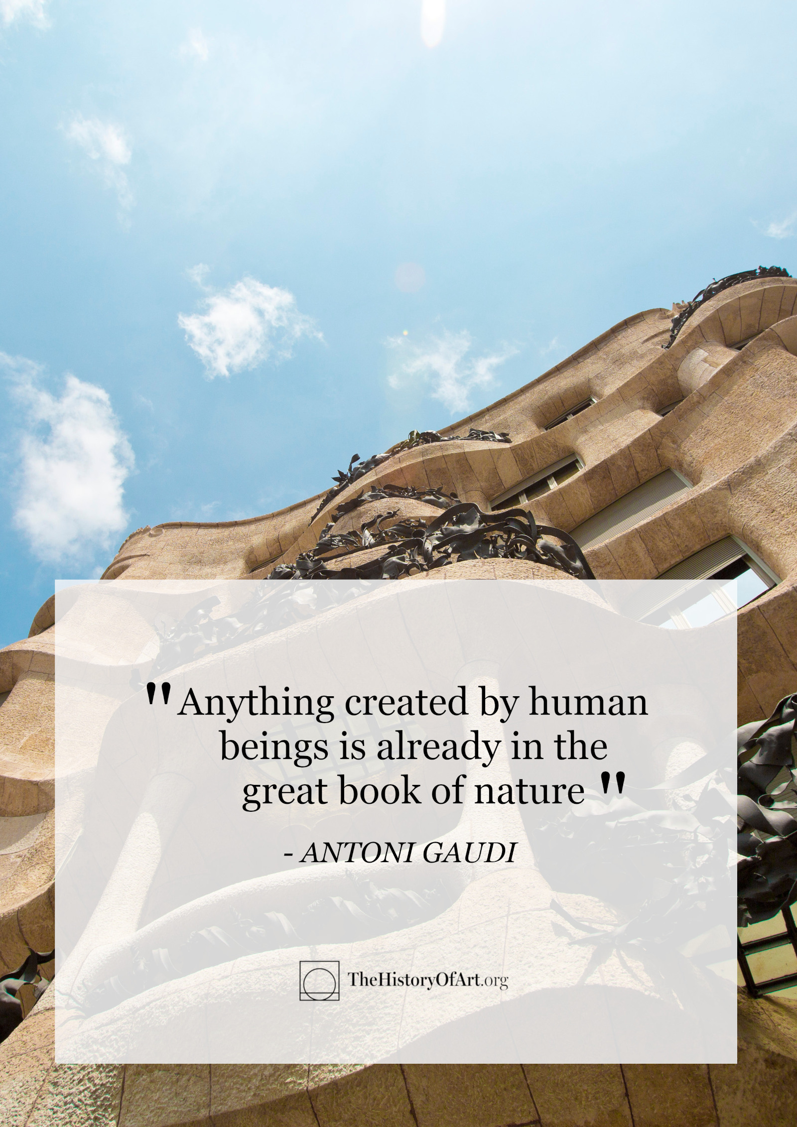 Antoni Gaudi Quotes